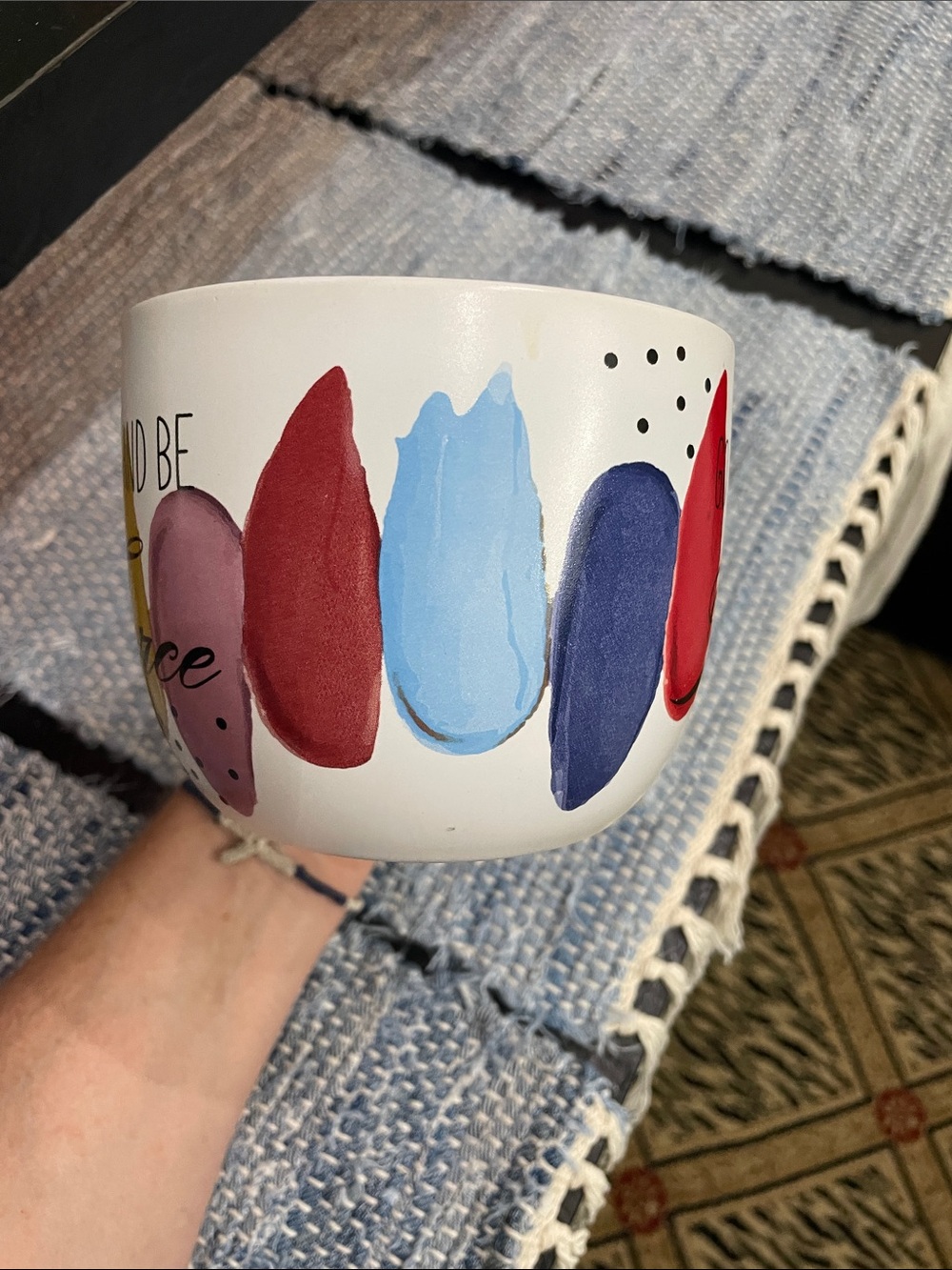 Wild Sage Go Forth and Be Fierce Colorful Ceramic Mug - Picture 5 of 8